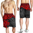 Tahiti Polynesian Men's Shorts - Red Turtle - BN1518