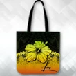 (Custom) Polynesian Tote Bag Hibiscus Personal Signature Reggae A02