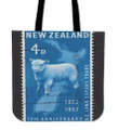 New Zealand Stamp Tote Bag 1 K5