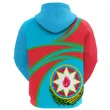 Azerbaijan (Blue) N Flag Hoodie A15