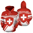 Switzerland Hoodie Painting Style Th52