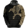 Vikings - The Raven Of Odin Tattoo Hoodie Gold A7