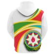 Azerbaijan (White) N Flag Hoodie A15