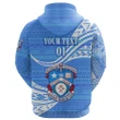 (Custom Personalised) Apifoou College Hoodie Tonga Unique Version - Blue, Custom Text and Number A7