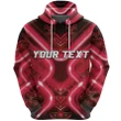 (Custom Personalised) New Zealand Warriors Rugby Hoodie Original Style - Red A7