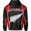 New Zealand Hoodie - Red Ver 1.0 - Gel Style - Happy Waitangi Day - J6