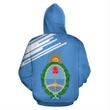Argentina Hoodie Coat Of Arms TH5