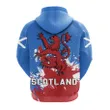 Scotland Coat Of Arms Hoodie Spaint Style J8W