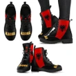 Albania Leather Boots Special Flag A21