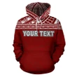 Poly All Over Print Hoodie - Polynesian Red Custom Version - Bn09