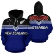 New Zealand Aotearoa Pullover Hoodie