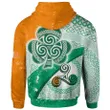 Ireland Celtic Hoodies - Ireland Shamrock With Celtic Patterns - BN23