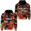 (Custom Personalised) Parramatta Hoodie Eels Indigenous Naidoc Heal Country! Heal Our Nation Black, Custom Text And Number