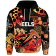 (Custom Personalised) Parramatta Hoodie Eels Indigenous Naidoc Heal Country! Heal Our Nation - Black, Custom Text And Number A7