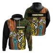 (Custom Personalised) Richmond Naidoc Week Hoodie Tigers Aboriginal Sport Style