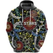 (Custom Personalised) Australia Indigenous Rugby Hoodie All Stars Sporty Style, Custom Text And Number A7