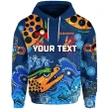 (Custom Personalised) Parramatta Hoodie Eels Indigenous Naidoc Heal Country! Heal Our Nation Blue