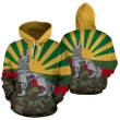 Lithuania Hoodie Iron Wolf A7