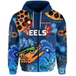 Parramatta Zip Hoodie Eels Indigenous Naidoc Heal Country! Heal Our Nation - Blue A7