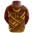 (Custom Personalised) Tonga High School Zip-Hoodie Perfect Style, Custom Text and Number A7