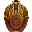 (Custom Personalised) Tonga High School Zip-Hoodie Simple Polynesian, Custom Text and Number A7