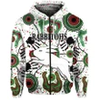 South Sydney Rabbitohs Zip Hoodie Special Indigenous White A7
