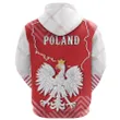 Poland Zip Hoodie With Special Map K5