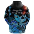(Custom Personalised) Cronulla-Sutherland Sharks Zip Hoodie Naidoc Heal Country! Heal Our Nation, Custom Text And Number A7
