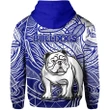 Bulldogs All Over Zip-Hoodie Tribal Style A7