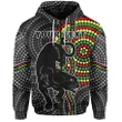 (Custom Personalised) Panthers Zip Hoodie Simple Wild Indigenous LT13