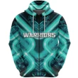 New Zealand Warriors Rugby Zip Hoodie Original Style - Turquoise A7