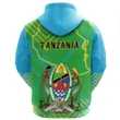Tanzania Mix Zip Hoodie K5