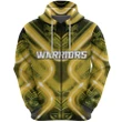 New Zealand Warriors Rugby Zip Hoodie Original Style - Gold A7