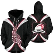 New Zealand Rugby All Over Zip-Up Hoodie