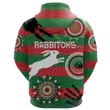 (Custom Personalised) South Sydney Rabbitohs Indigenous Zip Hoodie Country Style A7