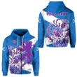 (Custom Personalised) Scotland Rugby Zip Hoodie Thistle Of Scottish