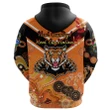 Wests Zip Hoodie Tigers Indigenous Naidoc Heal Country! Heal Our Nation - Orange NO.1 A7