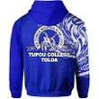 Tonga Tupou College Toloa Zip-Hoodie Half Polynesian Style A7