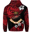 Rewa Rugby Union Fiji Zip Hoodie Unique Vibes - Red A7