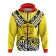(Custom Personalised) Samoa College Zip Hoodie Polynesian Style Version Special A7