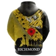 Richmond Tigers Zip-Hoodie Anzac A7