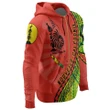 New Caledonia Zip Up Hoodie With Map Generation Iv