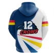 (Custom Personalised) Adelaide Zip Hoodie Crows Sport Style A7