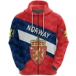 Norway Zip Hoodie Sporty Style
