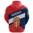Norway Zip Hoodie Sporty Style K8