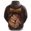 New Zealand Zip Hoodie Maori From The Womb A7
