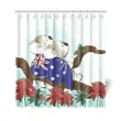 Australia Shower Curtain - Koala and Waratah A02