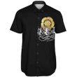The Golden Koi Fish Short Sleeve Shirt A7