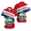 Costa Rica Short Sleeve Shirt Sporty Style