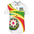 Azerbaijan (White) N Flag Short Sleeve Shirt